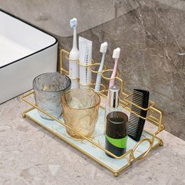 Toothbrush Holders Toilet iron Electric toothbrush rack hole free bathroom mouthwash cup rack sink tooth brush holder toothbrush storage bathroom 230918