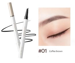 Quad eyebrow pen lasting fast dry waterproof sweat not easy to dye eyebrow pen