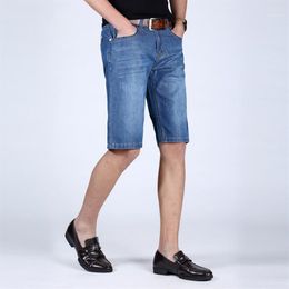 Men's Jeans 2021 Summer Mens Jean Shorts Denim Male Straight Plus Size Slim Men13214