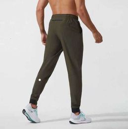 Lulus Men Pants Yoga Outfit Sport Quick Dry Drawstring Gym Pockets Sweatpants Trousers Mens Casual Elastic Waist Tkwe 663ess