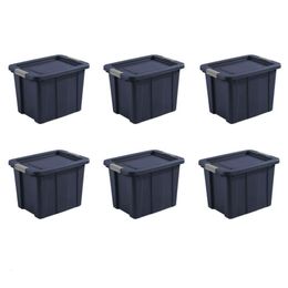 Cheese Tools Gallon ing Tuf Tote Plastic Dark Indigo Set of 6 230918