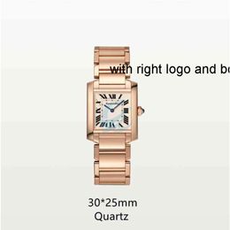 watchs Women Luxury Cart Wrist Tank Watch Fashion Men Factory Wholesale Cter Stainless Steel Automatic Mechanical Watches Quartz Otj6