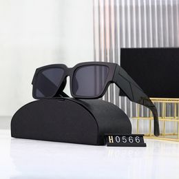 Top Luxury Sunglasses Designer Women's Men's Glasses Radiation Proof Advanced Glasses Women's Glasses Frame Vintage Metal Sunglasses with Frame