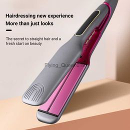 Hair Curlers Straighteners Hair Straighteners Lofamy Professional Straightener Infrared Flat Iron Straightening Fast Heating Curling Styler 230209 HKD230918