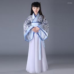 Stage Wear Child Chinese Traditional Costume Cosplay Girl Ancient Hanfu Dress Kids Folk Dance Princess Tang Clothing 89