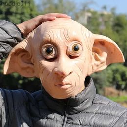 Costume Accessories Party Masks Halloween Mask Dobby the Magic Elfin Cosplay RolePlaying Horror Chamber Haunted House Carnival Fancy Dress Props 230721 L230918