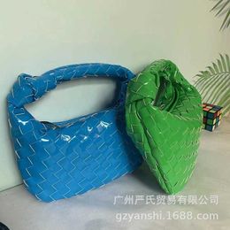 Handbag Jodie Bottegass Woven 2023 Painted Women's Bag Autumn and Winter Fashion Versatile Knotting Bag Bags Venetass