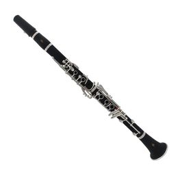 Eastern music 17 key Bb silver plated keys R13 style ebonite body clarinet