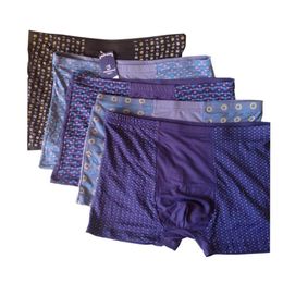 5Pack lots big and tall extra Men Plus Size Underwear Boxer Underpants Trunks Shorts Stretch Breatheble Underpants 5XL 6XL 7XL273l