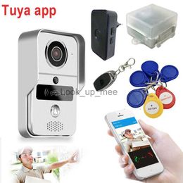 Doorbells Smart Doorbell Wifi Video Intercom HD Camera Android/IOS Phone Motion Sensor Alarm Night Vision Home Office Wireless Gate Opener HKD230918