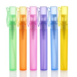 Wholesale 10ML Mini Pen Perfume Bottle Spray Bottles Sample Small Empty Containers Fragrances Atomizer Refillable Bottles SN868