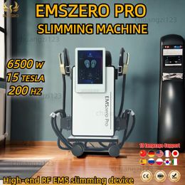 2023 NOVO HOT EMSZERO PRO SLIMMING 6500W 15 TESLA EMSlim NEO HEALTH EMSCULPTING HIEMT 200HZ SUPER EMS RF ENERGY SLIMMING MACHINE CE/EMC/ROHS