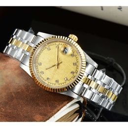 Men High Quality Watches Women Luxury Fashion Watchs 36mm Automatic Mechanical Movement Stainless Steel Watch Sapphire Luxury Gift Watch