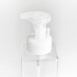 wholesale Simple Plastic Soap Dispenser Bottle Square Shape Foaming Pump Bottles Soap Mousses Liquid Dispenser Foam Bottles Packing Bottles