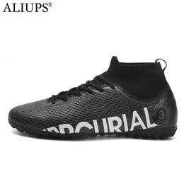 Safety Shoes ALIUPS Size 31-48 Professional Soccer Shoes Men Sneakers Kids Futsal Football Shoes for Boys Girl 230919