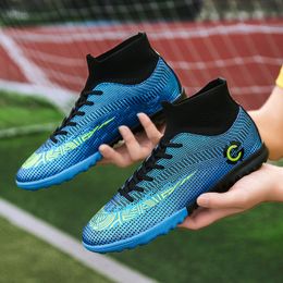 Boots Men's Tennis In Offers With Football Boots Man Soccer Shoes Artificial Grass Original Outdoor Sock Cleats Shoe 230918