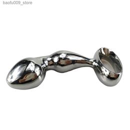 Other Health Beauty Items 260g Dia 32mm Njoy Prostate Fun G-spot Chrome Plated Metal Anal Hook Butt Plug Worx Luv Plug Adult Massager Products Q230919