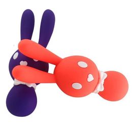 Adult Massager Haochi Afradoqian Charging Vibrator Vibration Kawaii Cute Pet Rabbit 10 Frequency 3 Horses