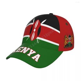 Berretti da baseball unisex bandiera del Kenya keniani berretto da baseball per adulti cappello patriottico per tifosi di calcio uomini donne