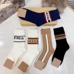 Men's Socks Designer mens and womens socks five brands of luxurys sports Sock winter net letter knit sock cotton with boxes high quality 2022 L230919