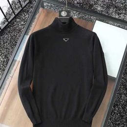 Sweater mens designer sweater Luxury Knitted Jumper Fashion turtleneck casual Sweatshirts High Quality womens Clothes Asian Size M-XXXL