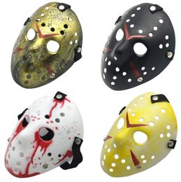 2 Days Delivery Wholesale 12 Style Full Face Masquerade Masks Jason Cosplay Skull Mask Jason vs Friday Horror Hockey Halloween Costume Scary Festival Party