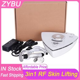 Portable 3in1 RF Body Face Eyes Beauty Machine Skin Rejuvenation Fat Loss Double Chin Slimming Face Lifting Tightening Fine Lines Wrinkle Removal Anti Aging