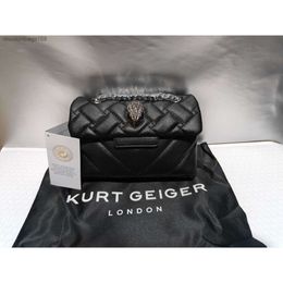 Kurt Geiger London Luxury Fashion Quilted Eagle Metal Women Shouder Bag MINI High Quality Embroidery PU Leather Ladies Cross Body Evening Bags walletG