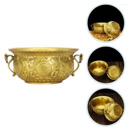 Bowls Brass Yoga Meditation Altar Tibetan Supplies Home Accents Decors Water Decor Set For Ritual Tibet