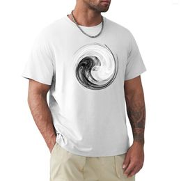 Men's Polos Yin Yang T-shirt Tai Chi Korean Fashion Summer Clothes Funny T Shirt Mens Graphic T-shirts Big And Tall