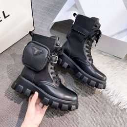 Fashion Martin Boots women high heels functional style snow boots luxury designer shoes high version women's Shoes