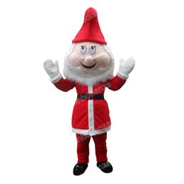 Performance Santa Claus Mascot Costumes Halloween Cartoon Character Outfit Suit Xmas Outdoor Party Outfit Unisex Promotional Advertising Clothings