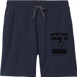 Men's Shorts Vintage Truck Garage Co Gym Man