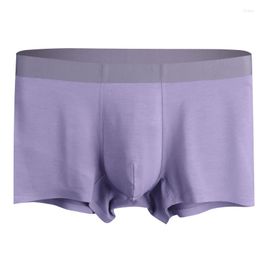 Underpants High Quality Shorts Modal Seamless Boxers 5A Antibacterial Panties Mid Waist Male's Breathable Underwears