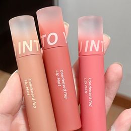 Lipstick Intoyou Congealed Fog Lip Glaze c08 Water Mist 04 Water Lip Glaze Lipstick Stains Colour and Stains Cup 230919