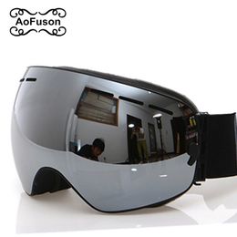 Ski Goggles 2023 Brand Professional Antifog Double Lens UV400 Big Spherical Men Women Glasses Skiing Snowboard 230918