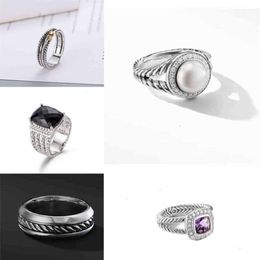 Silver Rings Thai Dy Plated ed Two-color Selling Cross Black Ring Women Fashion Platinum Jewelry249Z