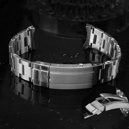 21mm Watch Band Bracelet For Rol Sea-Dweller With Glide Lock Tools301F