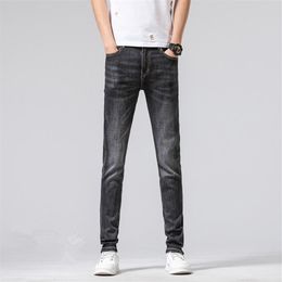 Design 21SS Mens Jeans Classic Business Leisure Top Quality Designer Skinny Fit Spliced Ripped Pant s High Street Destroyed Slim-l181V