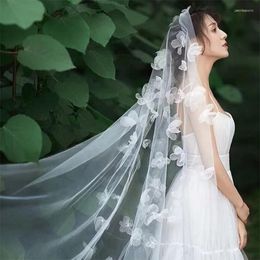 Bridal Veils Simple Veil Vintage Wedding Accessories Delicate Net Travel Hair Applique