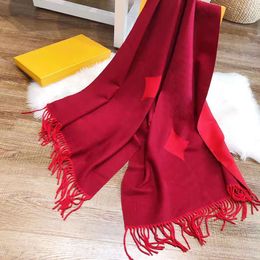 Winter Designer Shawl Scarves Top Women Wool Scarfs Classic Letters Wrap Silk Scarf Unisex Size 180*65 High Quality Multi Colours Option