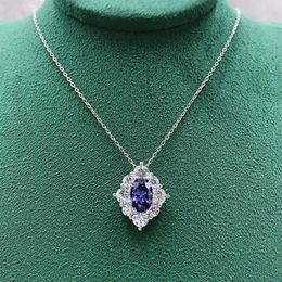 Pendant Necklaces CAOSHI Temperament Lady's Necklace With Bright Crystal Delicate Design For Anniversary Ceremony Luxury Female Jewellery