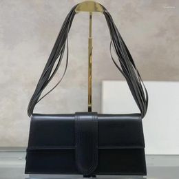 Shoulder Bags French Designer Luxury Bag Women 2023 Genuine Leather Crossbody For Handbags Party Garden Lady Strap
