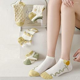 Women Socks Casual For Lace Comfortable Ankle Low Tube Shallow Mouth Flower Boat Sock Slippers Female Hosiery