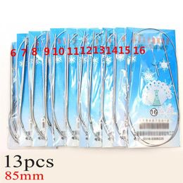 13pcs Set Stainless Steel Circular Sweater Knitting Needles Crochet 43cm 65cm Stainless Steel Circular Knitting Needles Set2904