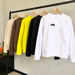 Top designers autumn and winter fashion high street cotton sweatshirt pullover hoodie Breathable men and women letter pattern casual hoodie five colors