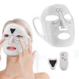 Cleaning Tools Accessories Electric Mask EMS Microcurrent Beauty Device Machine Vibration Beauty Massager Skin Tighten Lifting Spa Face Mask 230918