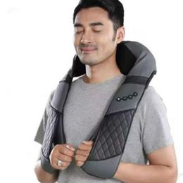 Massaging Neck Pillowws Body massager household slimming health care kneading simulation of human massage shoulder neck waist back cervical vertebra mas 230918