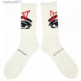 Men's Socks Real Pics Black White in stock Socks Women Men Unisex Cotton Basketball Socks 22ss L230919