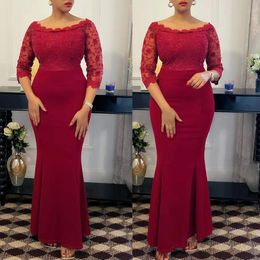 Plus size Dresses MD Off Shoulder Sexy Lace For Women African Wedding Party Bridesmaid Dress Evening Gowns Elegant Ladies Clothing Vestido 230919